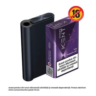 Starter Kit HYPER X2 AIR BLACK + KENT designed for glo Violet