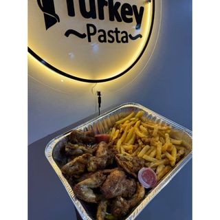 Wings and Fries Platter