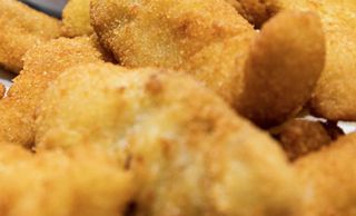 Lagrimas De Pollo Con Salsa Barbacoa (Ración)