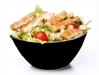 Salade Chicken spicy Tikka epices indienne 