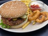 Chicken fried burger  200 gr
