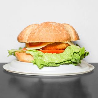 Hamburguesa De Pollo Especial