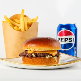 Classic burger menu