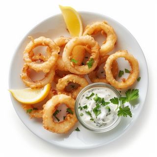 Anillos de Calamar frito