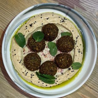Humus and Falafel