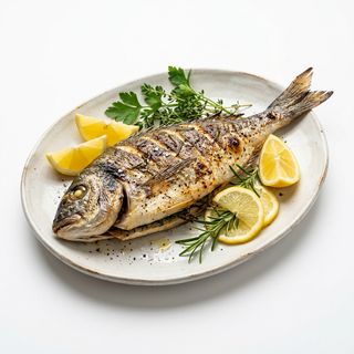 Oven Grilled Whole Fish