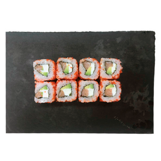 Філадельфія в ікрі тобіко з лососем