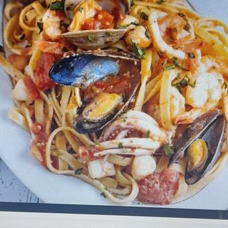 Rigatoni de frutti di mare