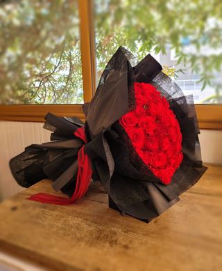Bouquet Rond 50 Roses