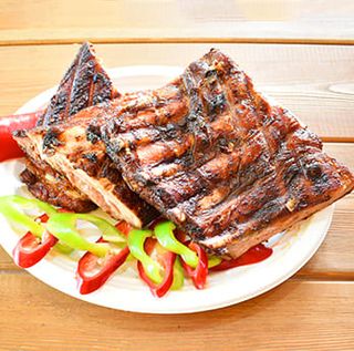 Арабийски свински ребра на барбекю  (600г)