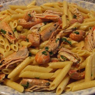 Penne agli scampi