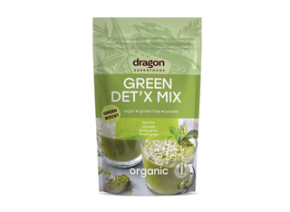 Био зелен детокс микс, Dragon Superfoods (100г)