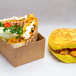 Kanapka marokanska shawarma + tacos M  shawarma 