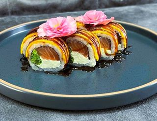 Чіз рол з лососем