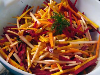 Трицветна салата