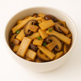 106. Pirjani bambus i gljive