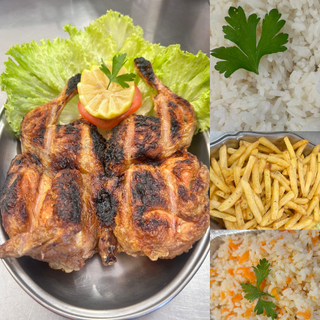 Frango Grelhado com acompanhamento 
