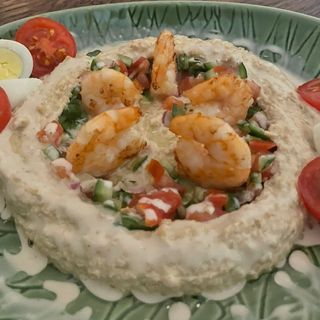 Хумус з креветками (330г) + гаряча піта