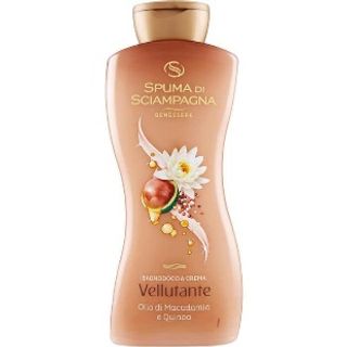 Gel dus & spuma de baie spuma di sciampagna cu ulei de macadamia si quinoa 675ml