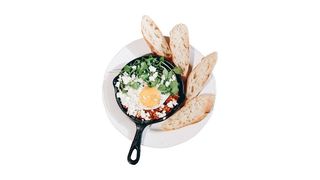 Szakszuka na place de Varsovie