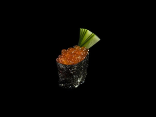 Salmon roe gunkan