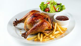 Meniu pui intreg la jar