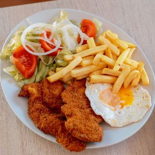 Combinado Pechuga Rebozada