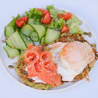 ყაბაყის ფანქეიქები ორაგულით