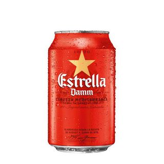Estrella Damm Cerveza Lata 33cl