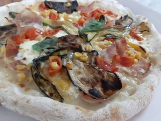 Pizza classica senza glutine ortolana