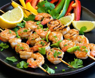 Frigărui de creveți picanți