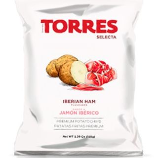 Bolsa Patatas Torres - Sabor Jamón Ibérico - 50g.