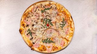 Mini pizza Vezuvio