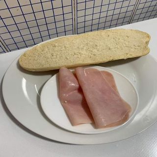 1/2 Tostada De Jamón York