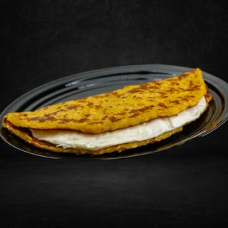 Cachapa con queso llanero