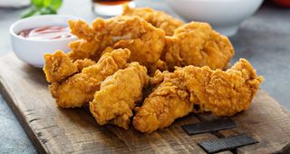 Straccetti di pollo fritti