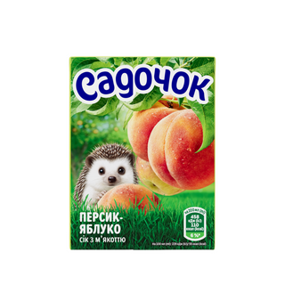 Сік персик-яблуко 0.2л