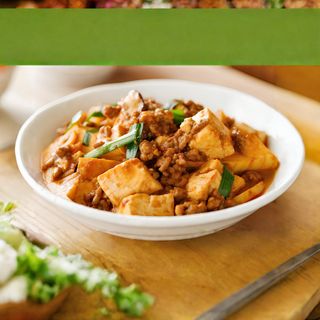 Tofu smażone z ryżem o smaku Tom Yum