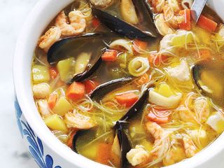 Soupe Fruits De Mer