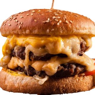Double cheeseburger