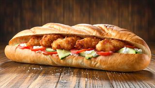 Panino cinese con pollo fritto