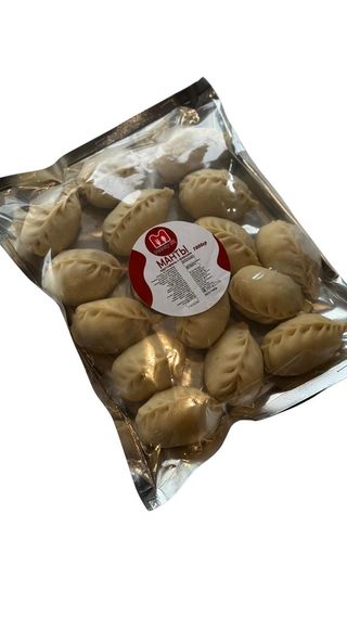 Манты с мясом и картофелем свежемороженые (16шт)