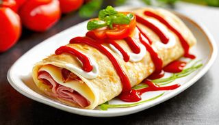 Palačinka sa suvim vratom