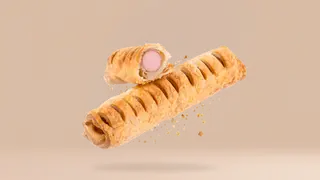 Parówka w cieście francuskim