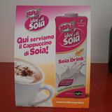 Cappuccino con latte di soia