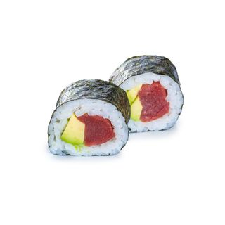 56. Maki de atun rojo y aguacate 