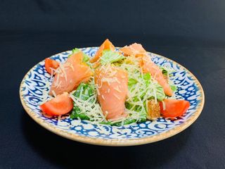 ცეზარი შებოლილი ორაგულით 450გრ