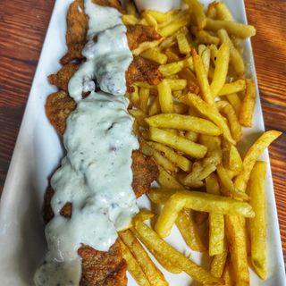 Escalopines Al Cabrales        