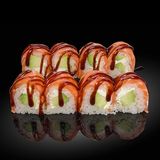 Урамаки Филаделфия сьомга рол (8 бр - 255 гр)