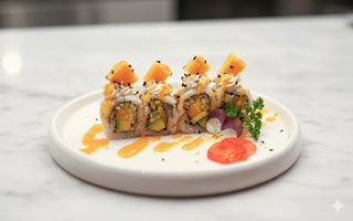 125 8 Pezzi uramaki mango